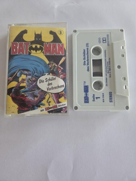 Batman Folge 3 Die Schüler des Verbrechens 5-fach Silber geschraubt Weiß mit Blauen Druck 495696-215/614119.6 OHHA