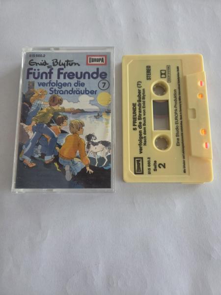 Fünf Freunde Folge 7 verfolgen die Strandräuber Gelb 515660.2 Europa Großes Fenster(Blau Oranges Cover)