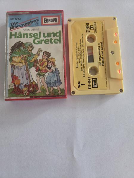 Die Märchenbox Folge 2 Hänsel und Gretel/Hans im Glück 5-fach Silber geschraubt Gelb mit Gelben Aufkleber 515424.3 Europa