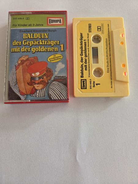 Balduin der Gepäckträger mit der goldenen 1 Gelb mit Gelben Aufkleber 515446.4 Europa