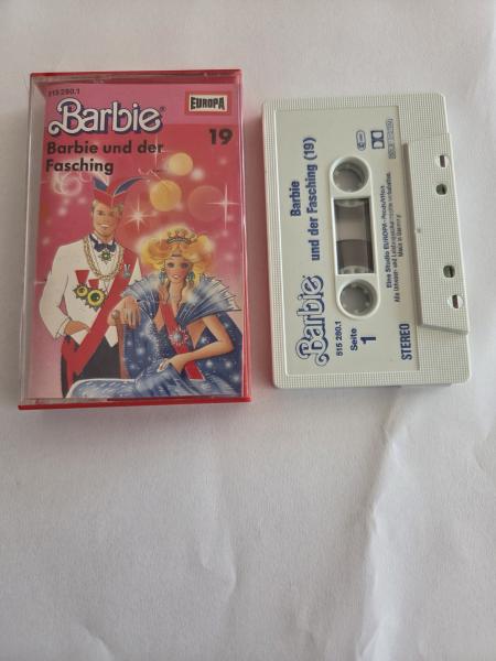 Barbie Folge 19 Barbie und der Fasching Weiß mit Blauen Druck 515280.1 Europa