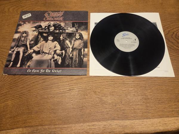 Ozzy Osbourne No Rest for the Wicked 1988 CBS EPC 4625811 Holländische Pressung VG+/VG+