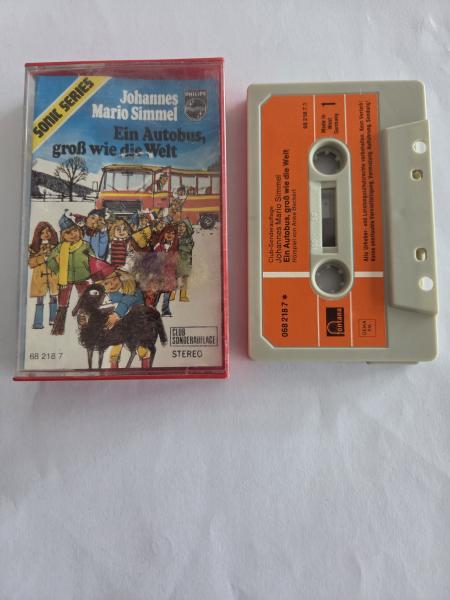 Ein Autobus, groß wie die Welt Grau mit Orangen Aufkleber 68218 7 Club Sonderauflage Sonic Series Philips