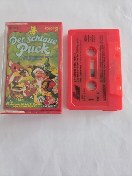 Der schlaue Puck Folge 2 Die Wichtelmännchen im Frühlingswald Rot mit Schwarzen Druck 495157-211 Maritim(Innencover beschrieben)