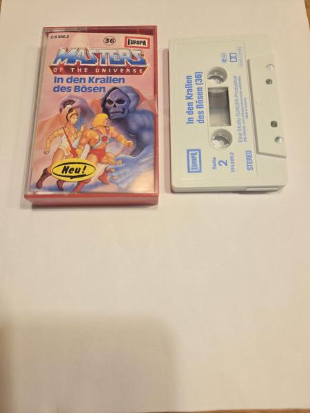 Masters of the Universe Folge 36 In den Krallen des Bösen Weiß mit Blauen Druck 515366.2 Europa(Großes Fenster)