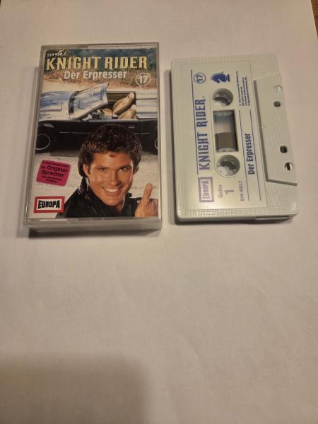Knight Rider Folge 17 Der Erpresser Weiß mit Blauen Druck 514450.7 Europa(Großes Fenster)