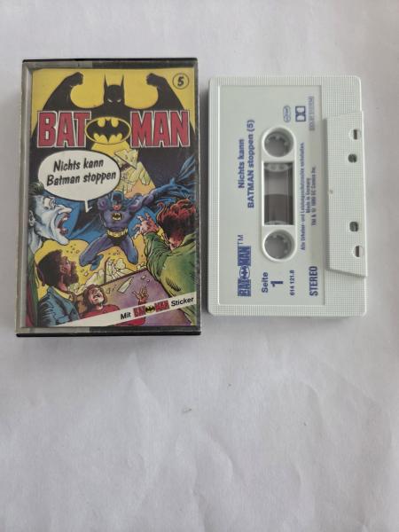 Batman Folge 5 Nichts kann Batman stoppen Weiß mit Blauen Druck 495698-215/614121.8 OHHA