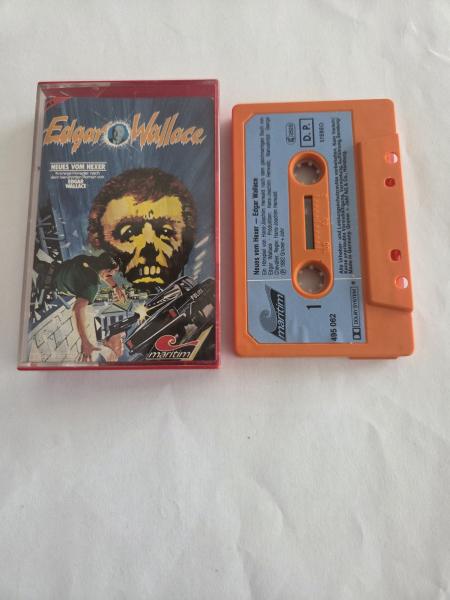 Edgar Wallace Folge 6 Neues vom Hexer Orange mit Blauen Aufkleber 495062-211 Maritim