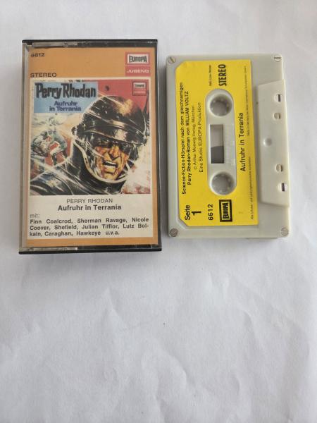 Perry Rhodan Aufruhr in Terrania 4-fach Silber geschraubt Grau mit Gelben Aufkleber 6612 Europa