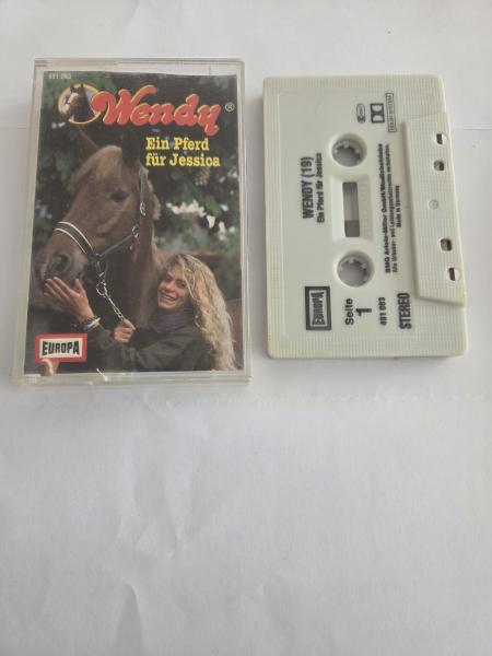 Wendy Folge 19 Ein Pferd für Jessica Grau mit Schwarzen Druck 491083-209 Europa(Innencover bemalt)