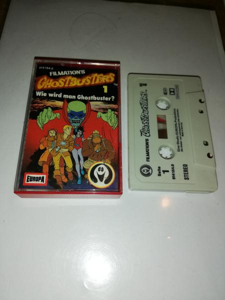 Ghostbusters Filmations Folge 1 Wie wird man Ghostbuster? Grau mit Schwarzen Druck 514154.0