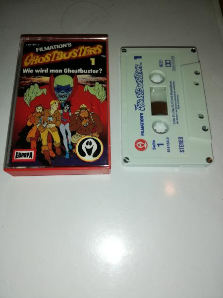 Ghostbusters Filmations Folge 1 Wie wird man Ghostbuster? 4-fach Silber geschraubt Weiß mit Blauen Druck 514154.0