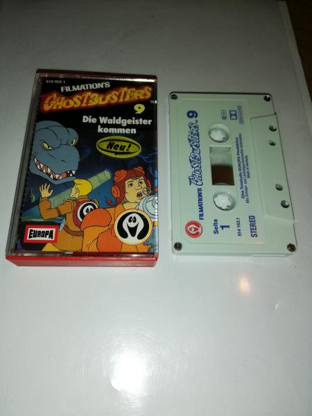 Ghostbusters Filmations Folge 9 Die Waldgeister kommen 4-fach Silber geschraubt Weiß mit Blauen Druck 514162.1