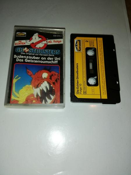 Die Echten Ghostbusters Folge 10 Budenzauber an der Uni/Das Geisterraumschiff Schwarz mit Gelben Aufkleber 839574-4 Karussell