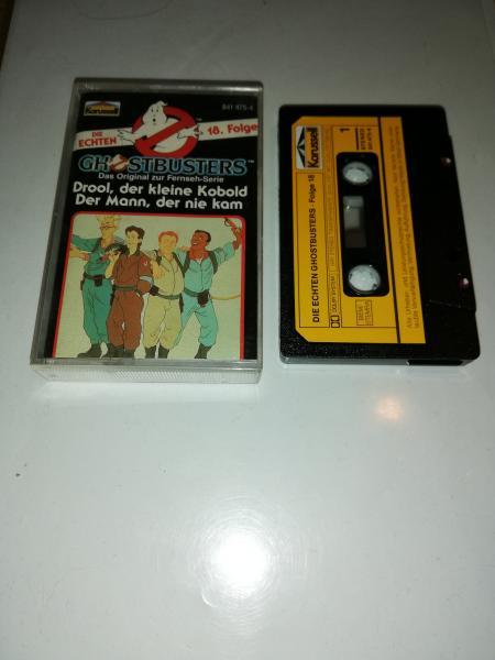 Die Echten Ghostbusters Folge 18 Drool. der kleine Kobold/Der Mann. der nie kam Schwarz mit Gelben Aufkleber 841475-4