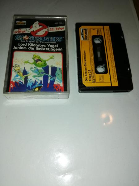 Die Echten Ghostbusters Folge 22 Lord Kildarbys Vogel/Janine. die Geisterjägerin Schwarz mit Gelben Aufkleber 843238-4 Karussell