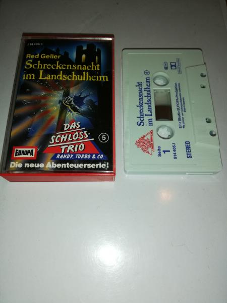 Das Schlosstrio Folge 5 Schreckensnacht im Landschulheim Weiß mit Blauen Druck 514405.1