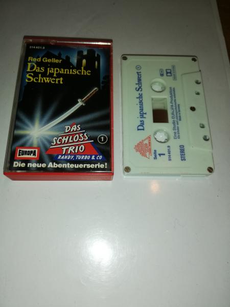 Das Schlosstrio Folge 1 Das japanische Schwert 5-fach Silber geschraubt Weiß mit Blauen Druck 514401.9 Europa