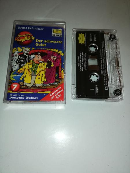 Kommissar Kugelblitz Folge 7 Der Schwarze Geist Transparent 469986-4 Deutsche Grammophon