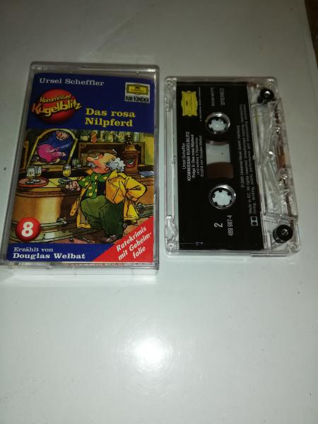 Kommissar Kugelblitz Folge 8 Das rosa Nilpferd Transparent 469987-4 Deutsche Grammophon