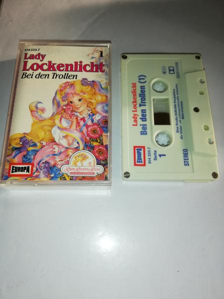 Lady Lockenlicht Folge 1 Bei den Trollen 5-fach Silber geschraubt Weiß mit Rot Blauen Druck 514223.7 Europa