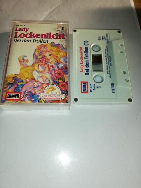 Lady Lockenlicht Folge 1 Bei den Trollen 4-fach Silber geschraubt Weiß mit Rot Blauen Druck 514223.7