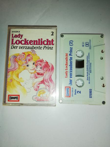 Lady Lockenlicht Folge 2 Der verzauberte Prinz 4-fach Silber geschraubt Weiß mit Blau Roten Druck 514224.5