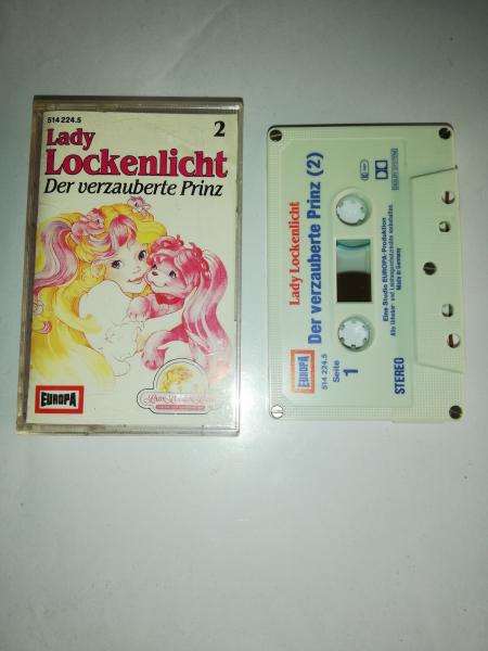 Lady Lockenlicht Folge 2 Der verzauberte Prinz 5-fach Silber geschraubt Weiß mit Blau Roten Druck 514224.5 Europa