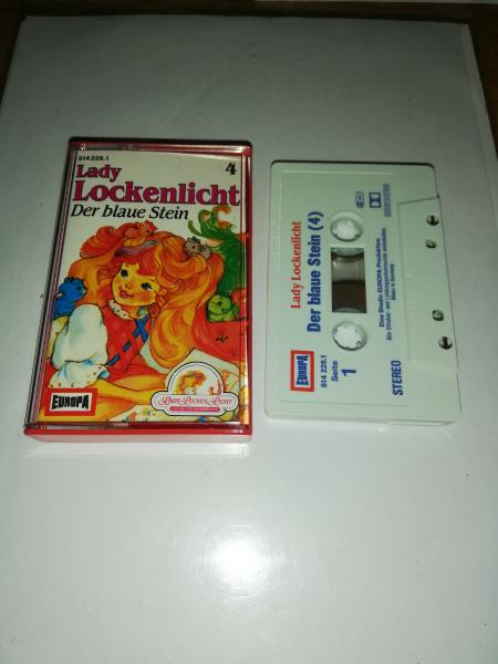 Lady Lockenlicht Folge 4 Der blaue Stein Weiß mit Rot Blauen Druck 514226.1 Europa