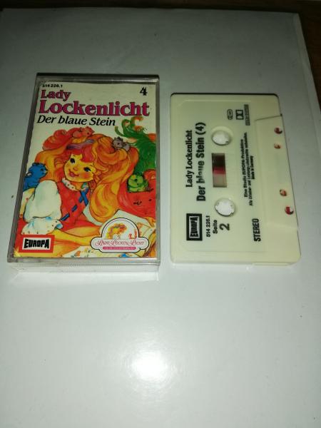 Lady Lockenlicht Folge 4 Der blaue Stein Weiß mit Schwarzen Druck 514226.1