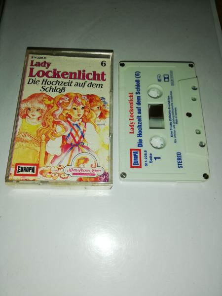 Lady Lockenlicht Folge 6 Die Hochzeit auf dem Schloß 5-fach Silber geschraubt Weiß mit Rot Blauen Druck 514228.8 Europa