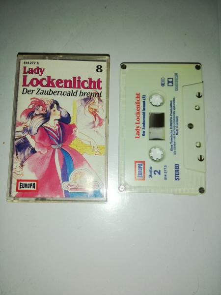 Lady Lockenlicht Folge 8 Der Zauberwald brennt 5-fach Silber geschraubt Weiß mit Rot Blauen Druck 514277.6