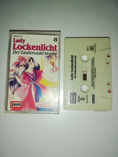 Lady Lockenlicht Folge 8 Der Zauberwald brennt Weiß mit Schwarzen Druck 514277.6 Europa