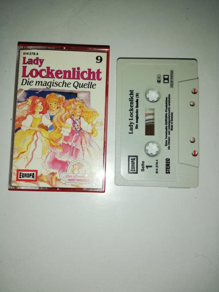 Lady Lockenlicht Folge 9 Die magische Quelle Grau mit Schwarzen Druck 514278.4 Europa