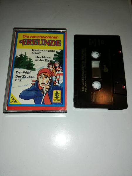 Die verschworenen Freunde Folge 3 Schwarz mit Goldenen Druck STA3