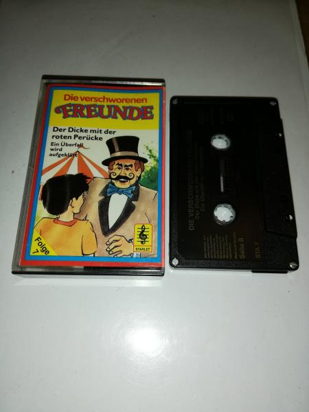 Die verschworenen Freunde Folge 3 4-fach Silber geschraubt Schwarz mit Goldenen Druck STA7