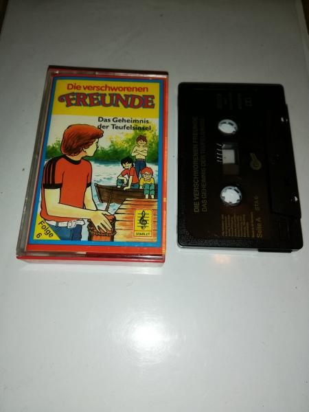 Die verschworenen Freunde Folge 6 Schwarz mit Goldenen Druck STA6