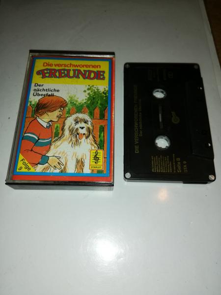 Die verschworenen Freunde Folge 9 4-fach Silber geschraubt Schwarz mit Goldenen Druck STA9