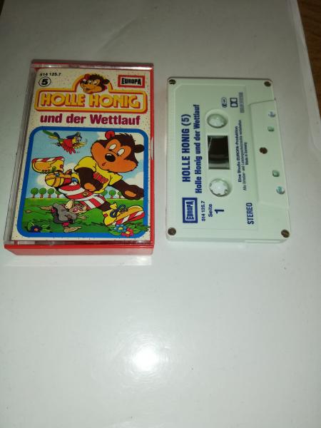 Holle Honig Folge 5 und der Wettlauf 5-fach Silber geschraubt Weiß mit Blauen Druck 514125.7