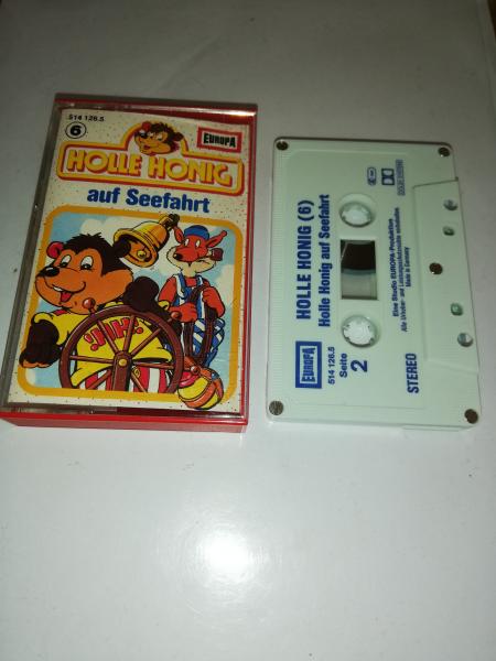 Holle Honig Folge 6 auf Seefahrt 5-fach Silber geschraubt Weiß mit Blauen Druck 514126.5 Europa