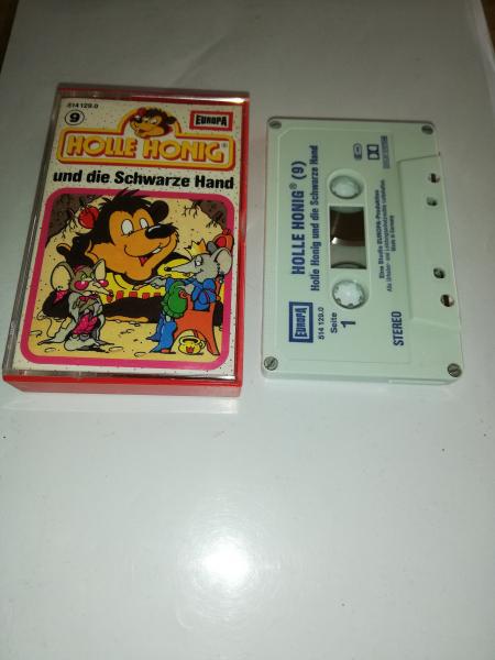 Holle Honig Folge 9 und die Schwarze Hand 4-fach Silber geschraubt Weiß mit Blauen Druck 514129.0