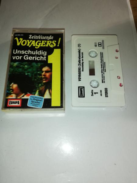 Voyagers! Folge 1 Unschuldig vor Gericht Weiß mit Schwarzen Druck 495993-215 Europa