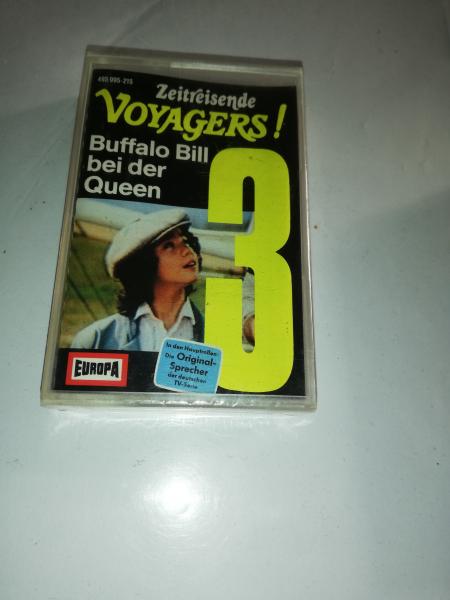 Voyagers Folge 3 Buffalo Bill bei der Queen Weiß mit Schwarzen Druck 495995-215 Originalverpackt