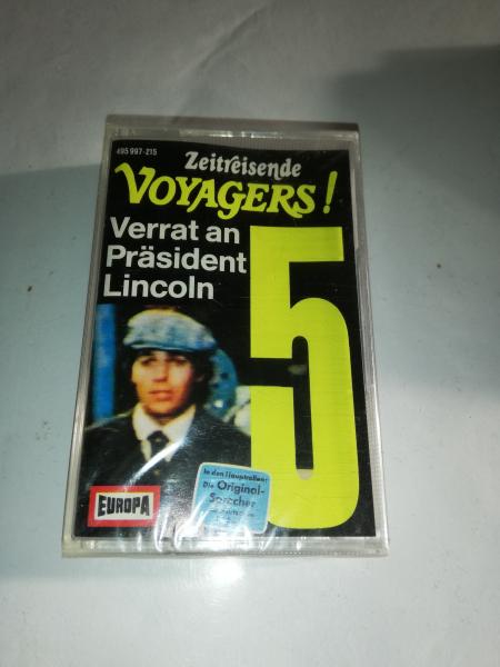 Voyagers Folge 5 Verrat an Präsident Lincoln Weiß mit Schwarzen Druck 495997-215 Originalverpackt