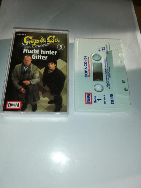 Cop&Co Folge 5 Flucht hinter Gitter Weiß mit Blau Roten Druck 514399.3