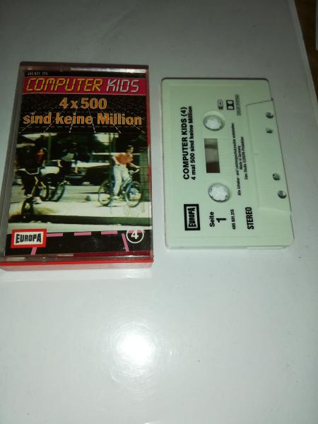 Computer Kids Folge 4 4x500 sind keine Million Weiß mit Schwarzen Druck 495931-215 Europa