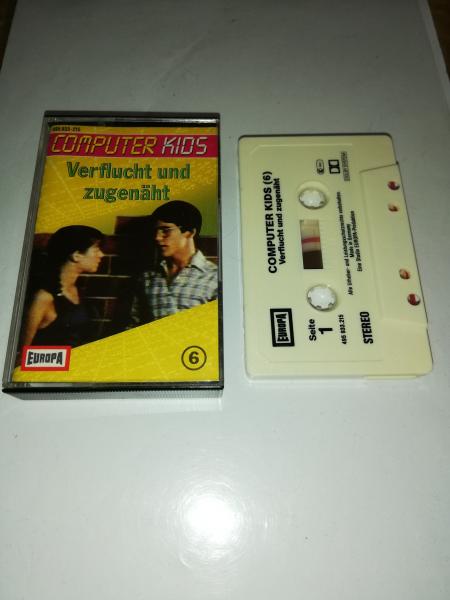 Computer Kids Folge 6 Verflucht und zugenäht Weiß mit Schwarzen Druck 495933-215 Europa