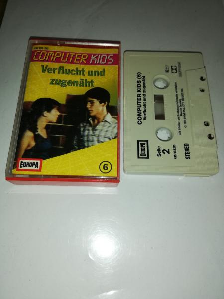 Computer Kids Folge 6 Verflucht und zugenäht Grau mit Schwarzen Druck 495933-215