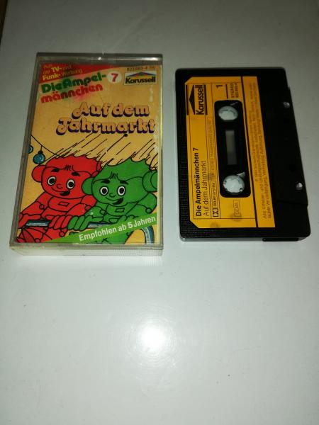 Die Ampelmännchen Folge 7 Auf dem Jahrmarkt Schwarz mit Gelben Aufkleber 823883-4 Karussell