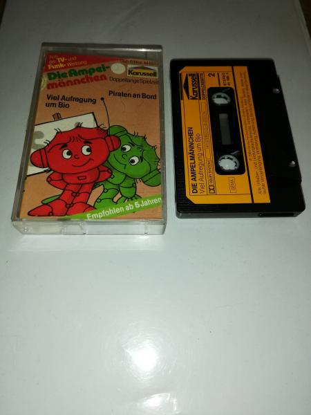 Die Ampelmännchen Doppelfolge Piraten an Bord/Viel Aufregung um Bio Schwarz mit Gelben Aufkleber 44686-4 Club-Edition